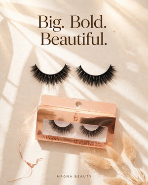 Magna Beauty Extra 2 lashes and box: Big. Bold. Beautiful.