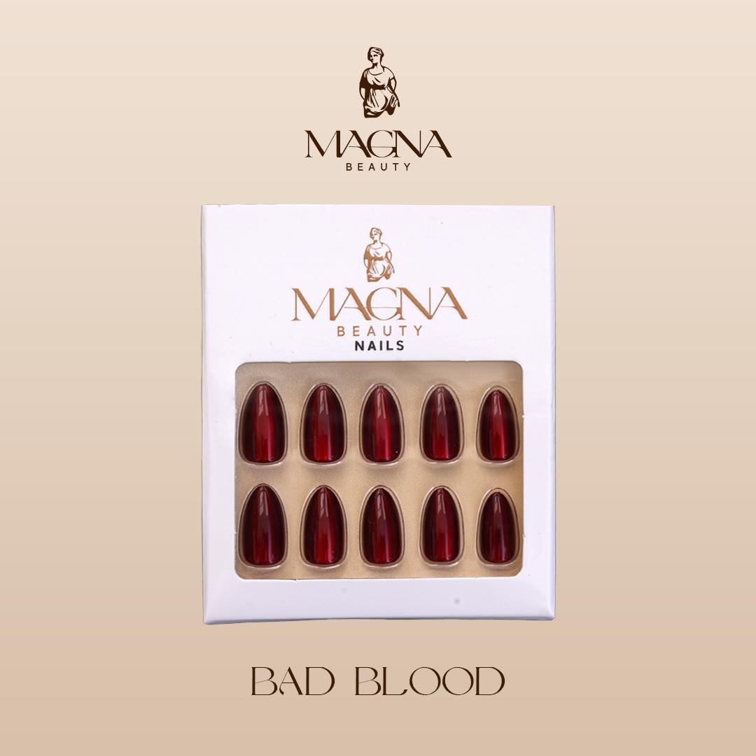 Magna Beauty Premium Press-On Nails – Bad Blood