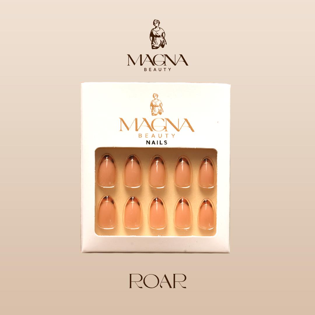 Magna Beauty Premium Press-On Nails – Roar