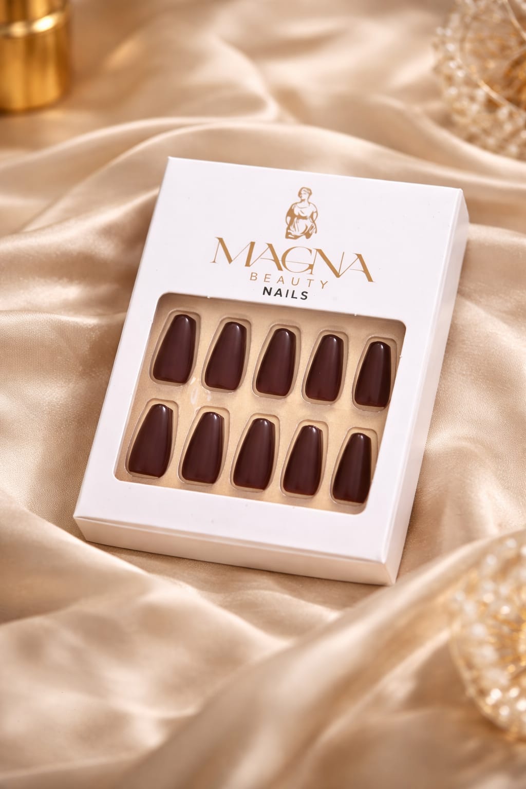 Magna Beauty Premium Press-On Nails – Velvet